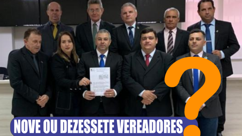 Vereadores votam primeiro turno de emenda que prevê números de vereadores para a próxima Legislatura